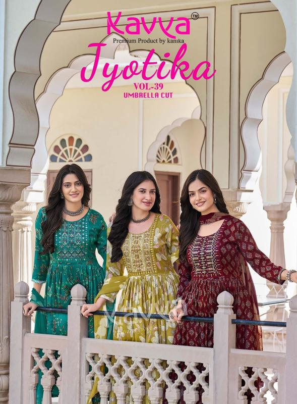 Kavya jyotika vol 39 branded designer kurti wholesale shops in mumbai